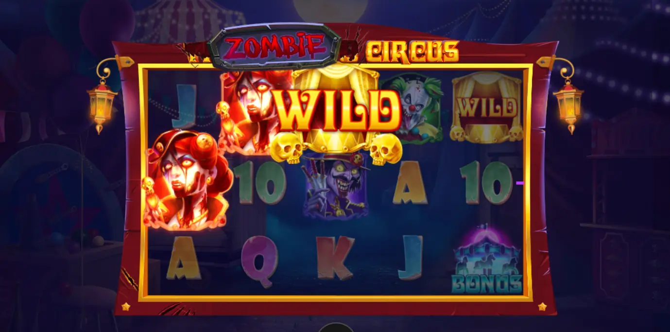 Zombie Circus Zombie-Circus-losimu-automatas