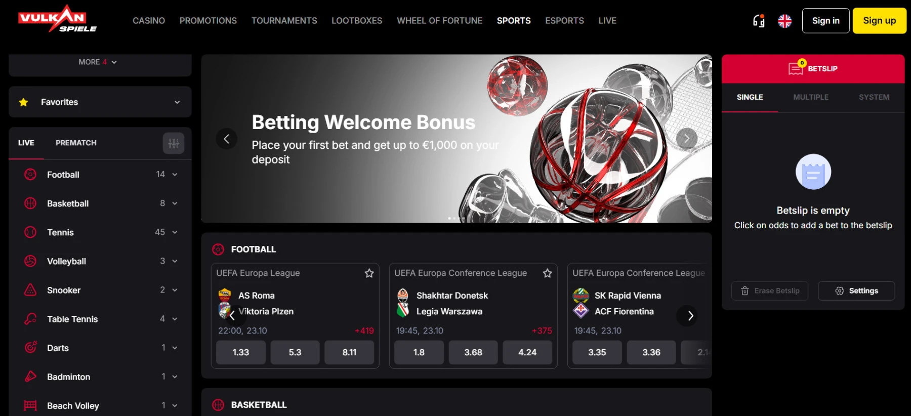 Sporto lažybos vulkanspiele-sporto-lazybos