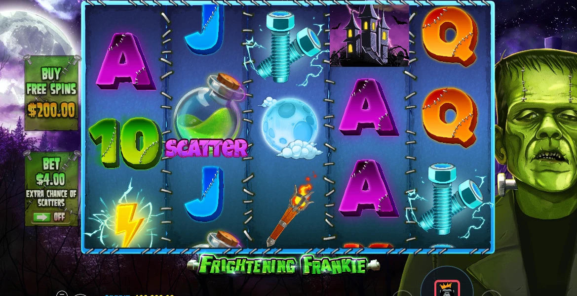 Frightening Frankie Frightening-Frankie-zaidimu-automatas