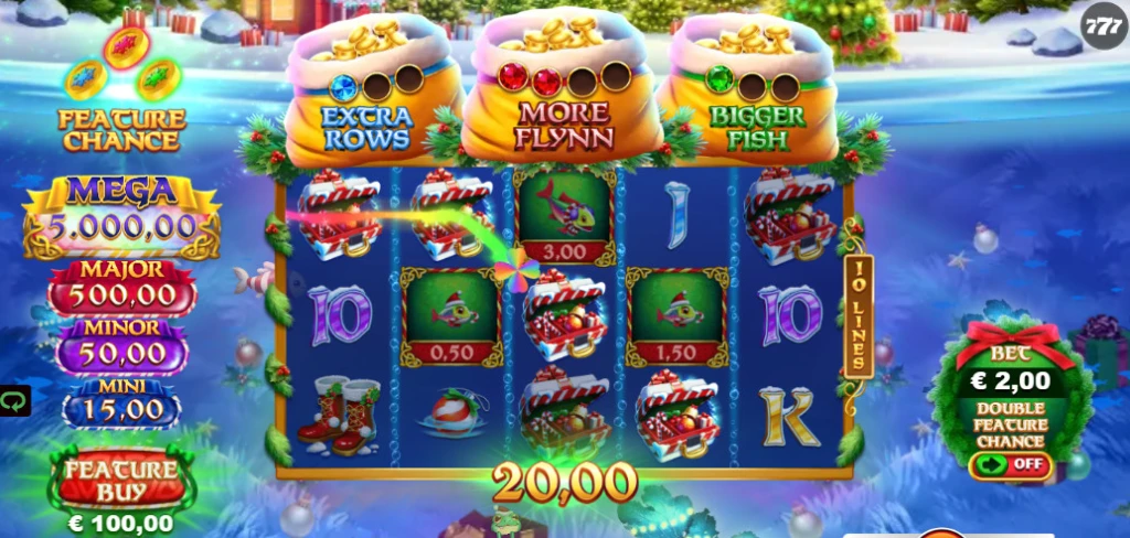 Fishin-Triple-Christmas-Pots-of-Gold-Power-Combo-losimo-automatas