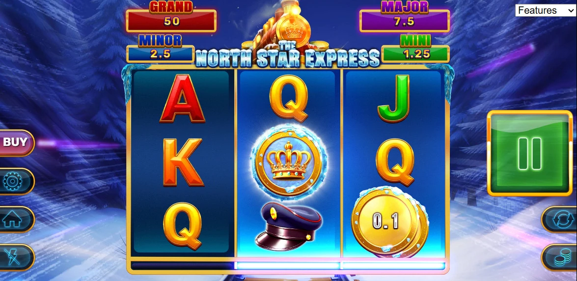 The-North-Star-Express-Hold-and-Hit-3x3-losimo-automatas
