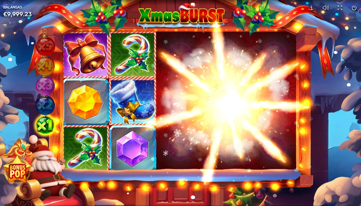 Xmas-Burst-losimo-automatas