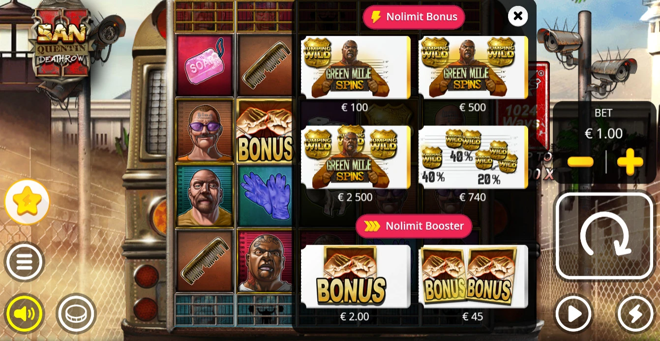 „San Quentin 2: Death Row“ bonus funkcijos san-qeuntin-2-death-row-bonus-funkcijos