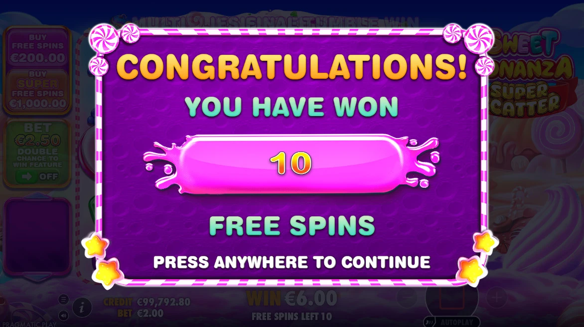 Specialios žaidimo funkcijos Sweet-Bonanza-Super-Scatter-žaidimo-funkcijos