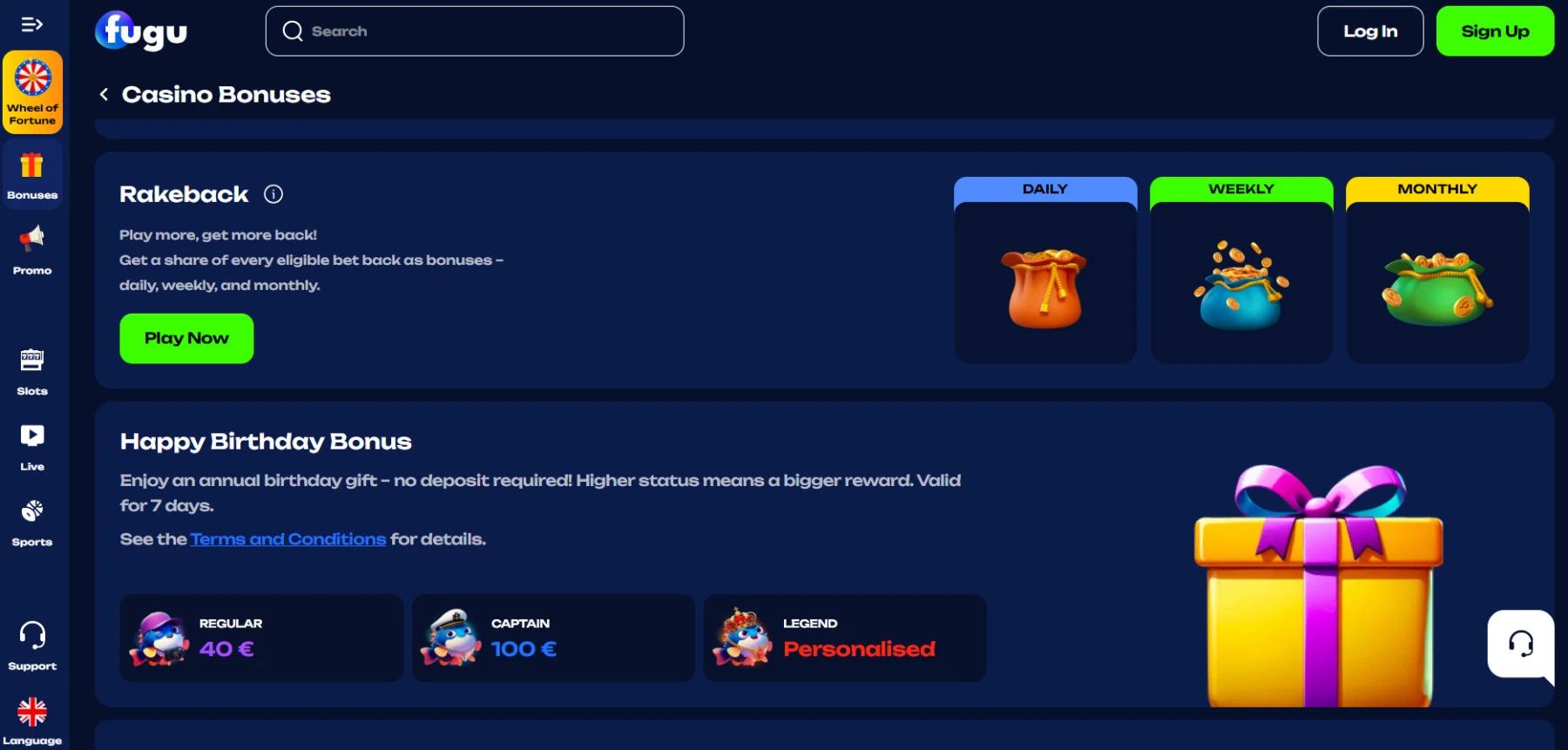 Fugu bonusai fugu-bonusai