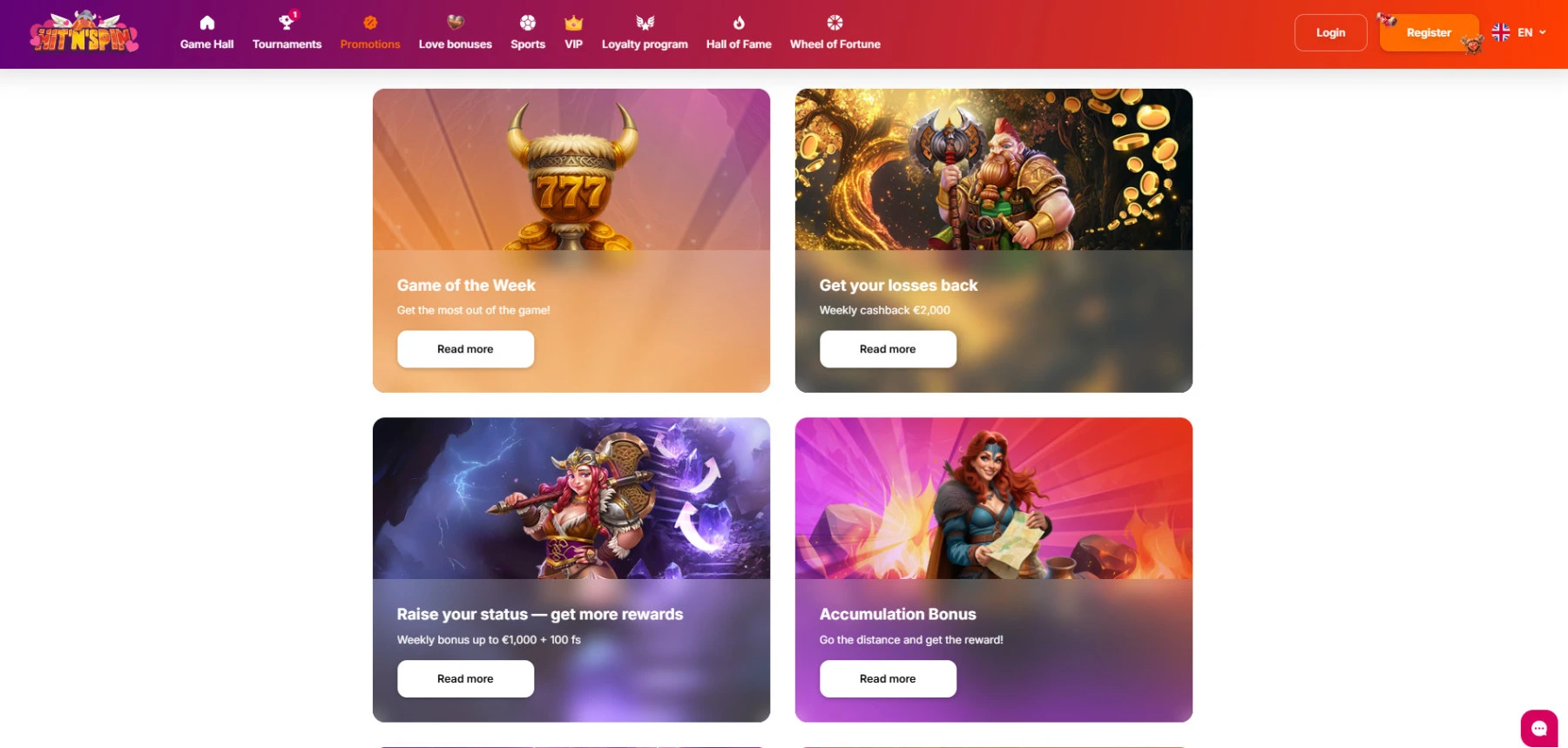 HitnSpin-kazino-bonusai