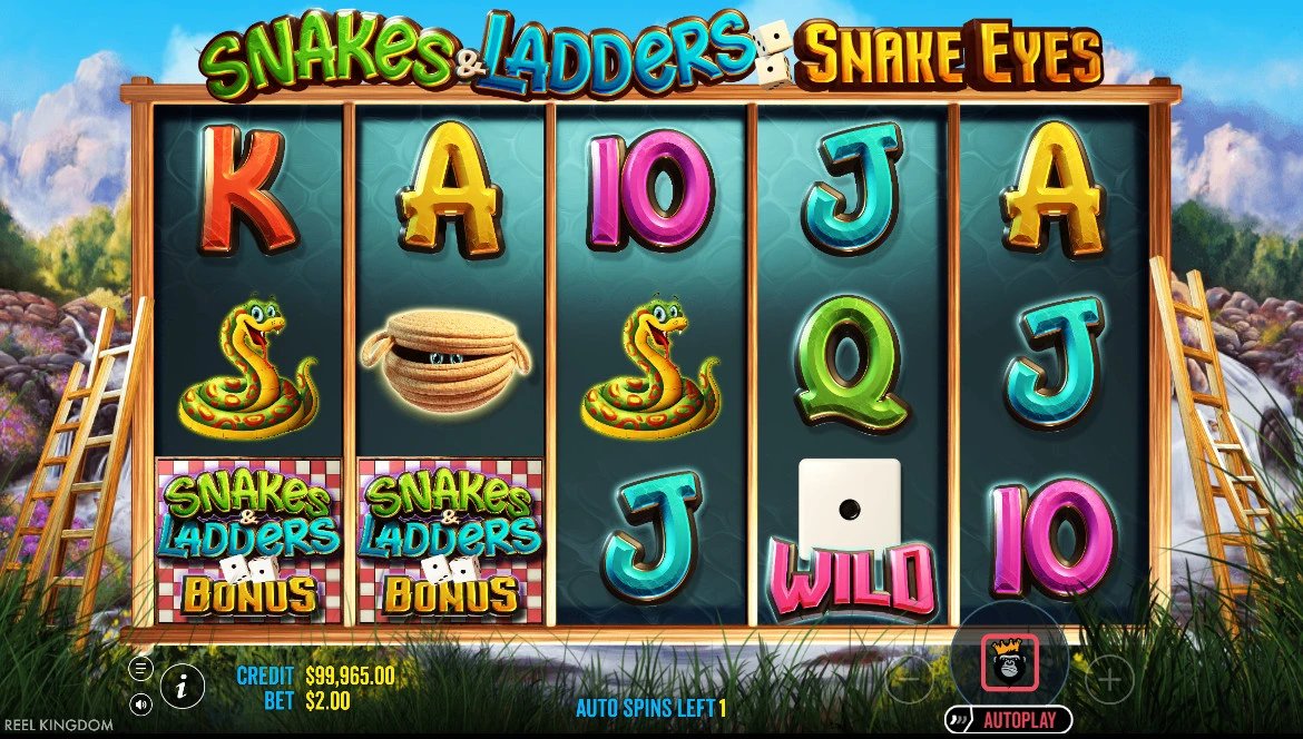 Snakes-and-Ladders-Snake-Eyes-lo&scaron;imų-automatas