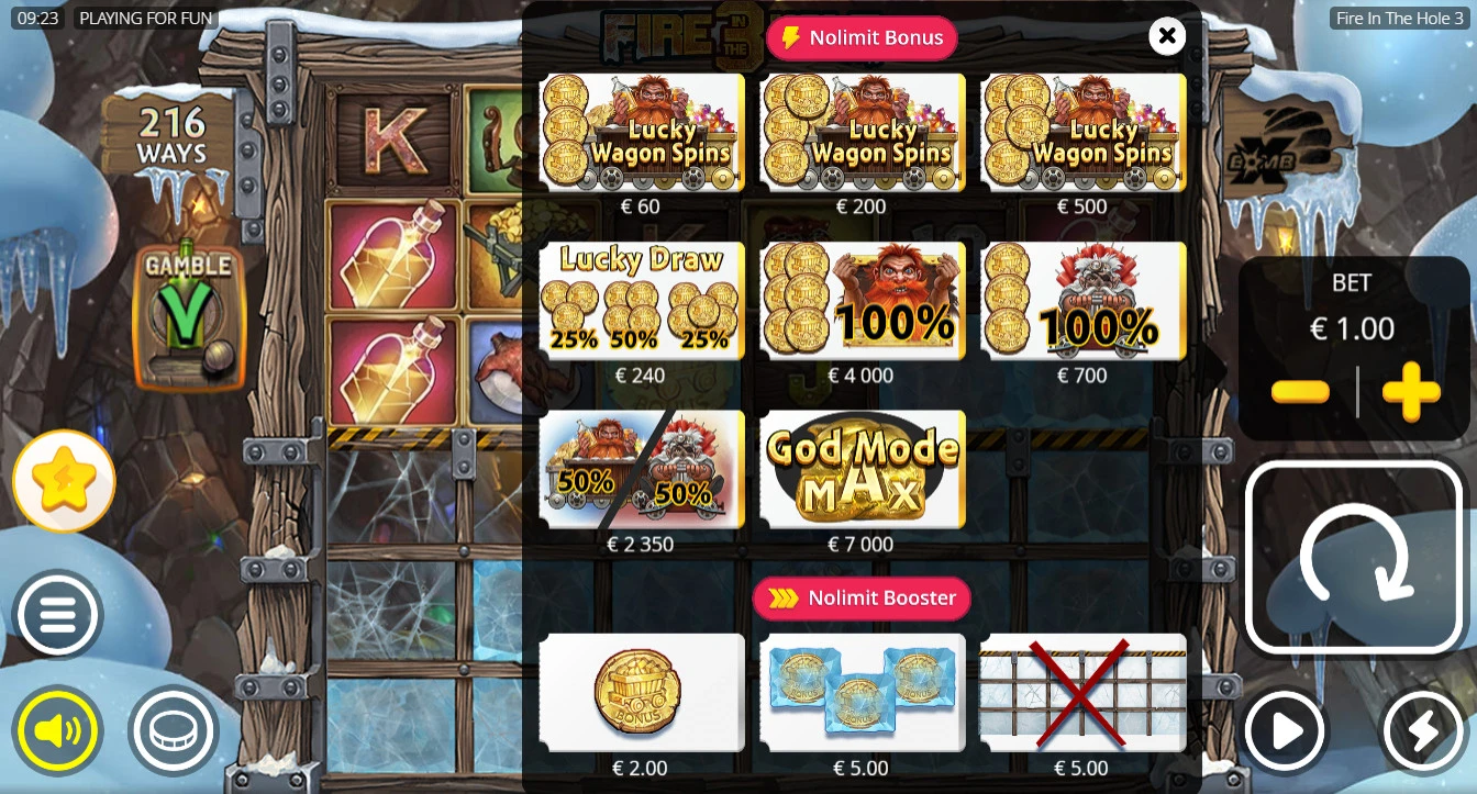 Fire in the Hole 3 bonus funkcijos fire-in-the-hole-3-bonus-funkcijos