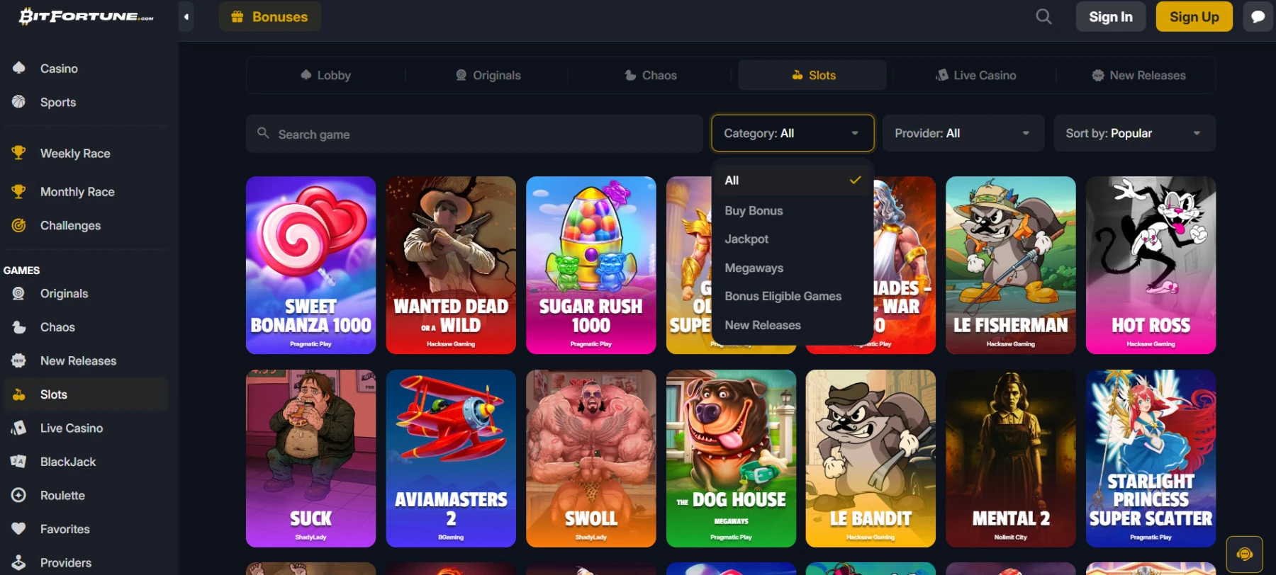 Bitfortune kazino žaidimai Bitfortune-kazino-žaidimai