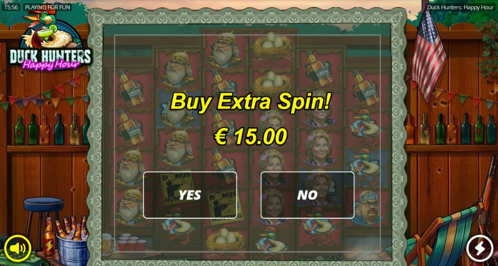 Papildomi nemokami sukimai Duck-Hunters-Happy-Hour-nemokami-sukimai