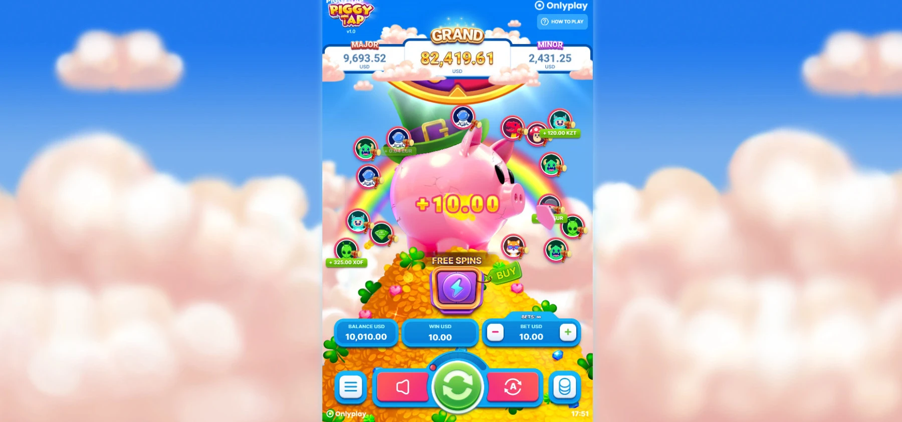 Piggy Tap žaidimas Piggy-Tap-lošimo-automatas