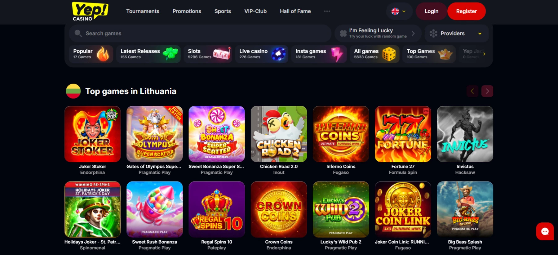 Kazino žaidimai YEP-Casino-žaidimai