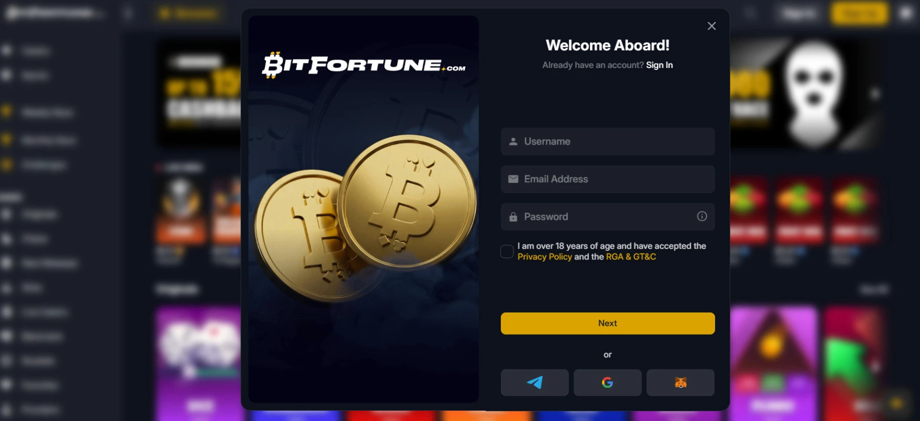 BitFortune kazino registracija bitfortune-kazino-apžvalga