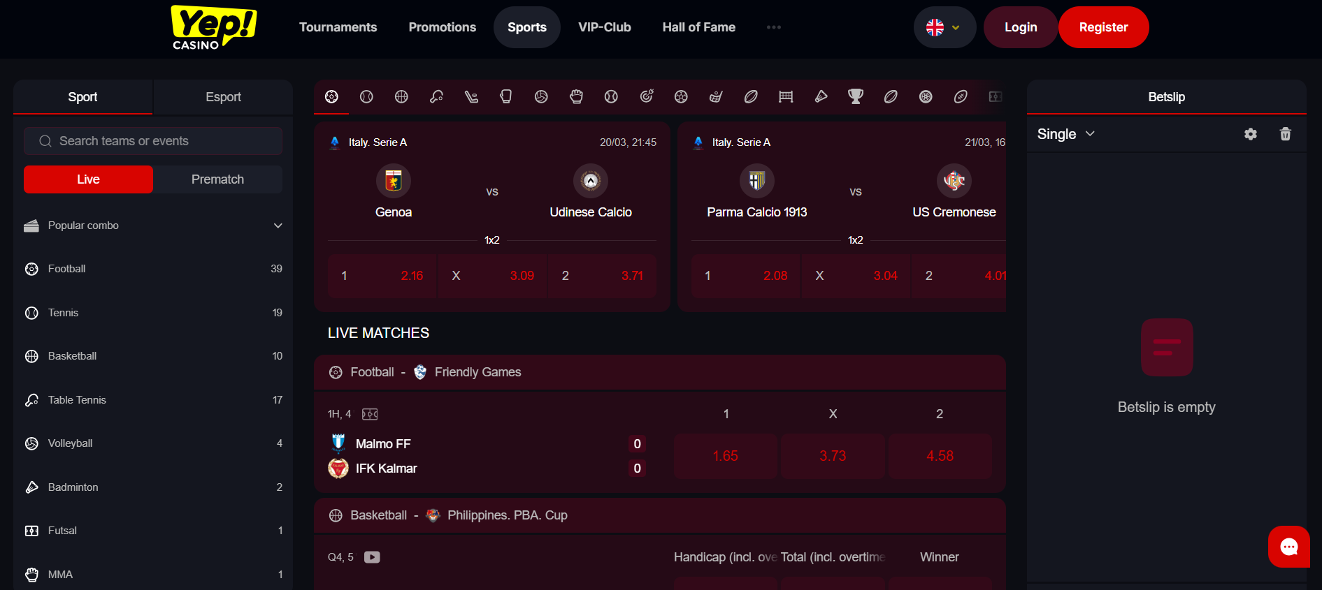 Sporto lažybos yep-sporto-lažybos