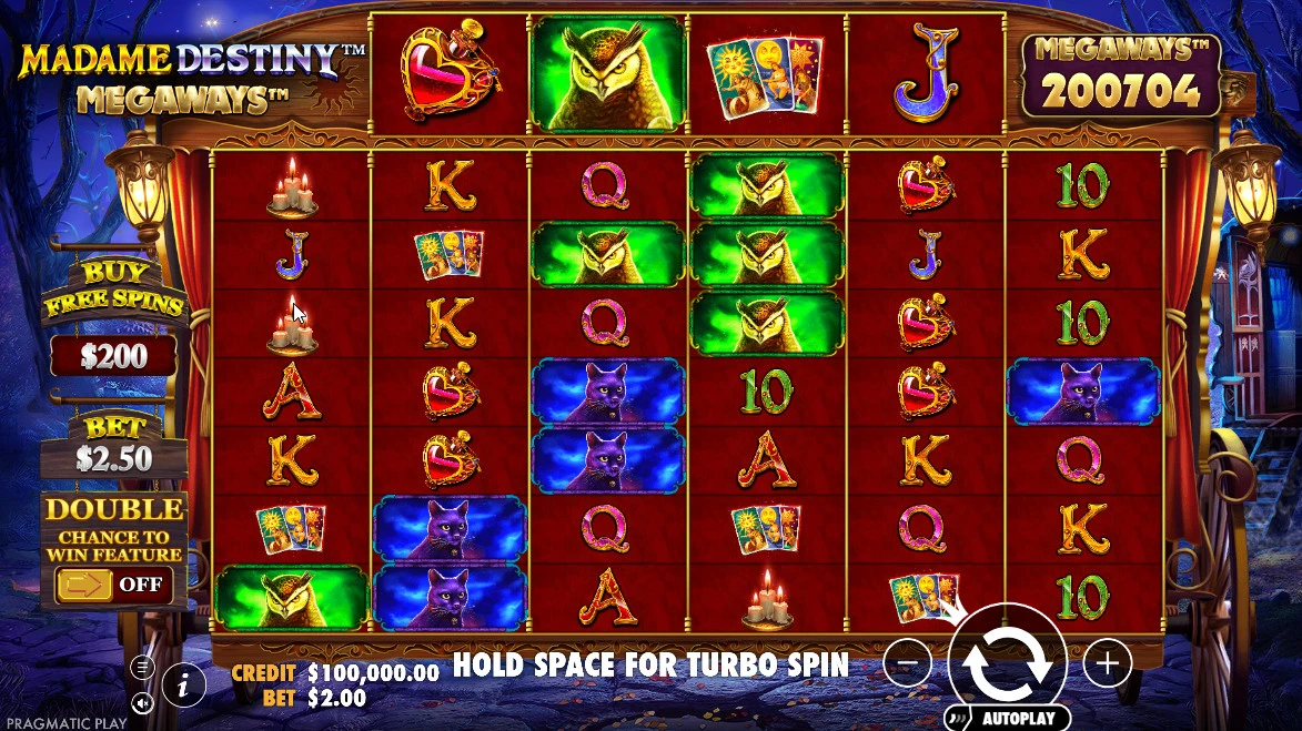 Madame-Destiny-Megaways-lo&scaron;imo-automatas