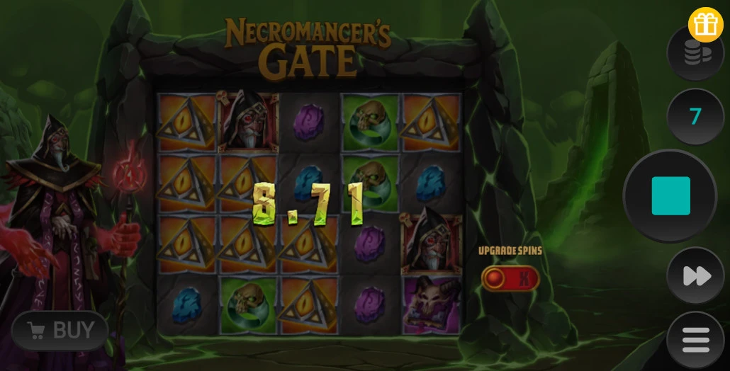 Necromancer’s Gate Necromancers-Gate-lošimo-automatas