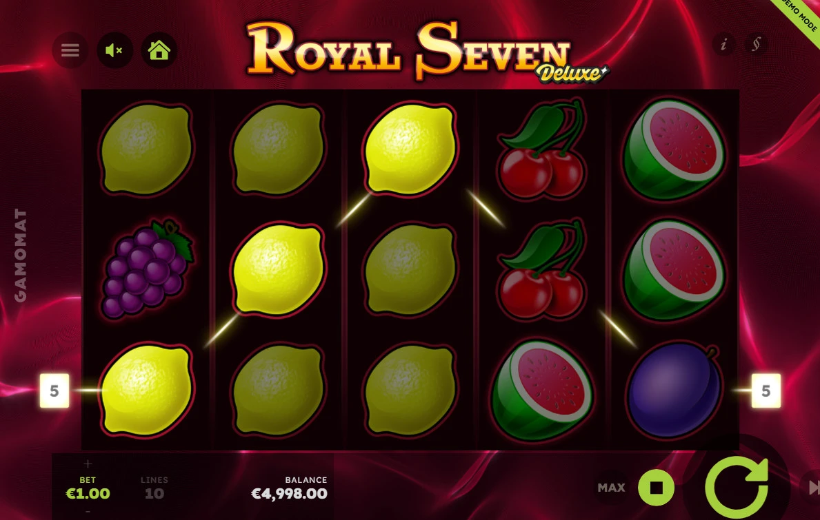 Royal Seven Deluxe Royal-Seven-Deluxe-lošimų-automatas