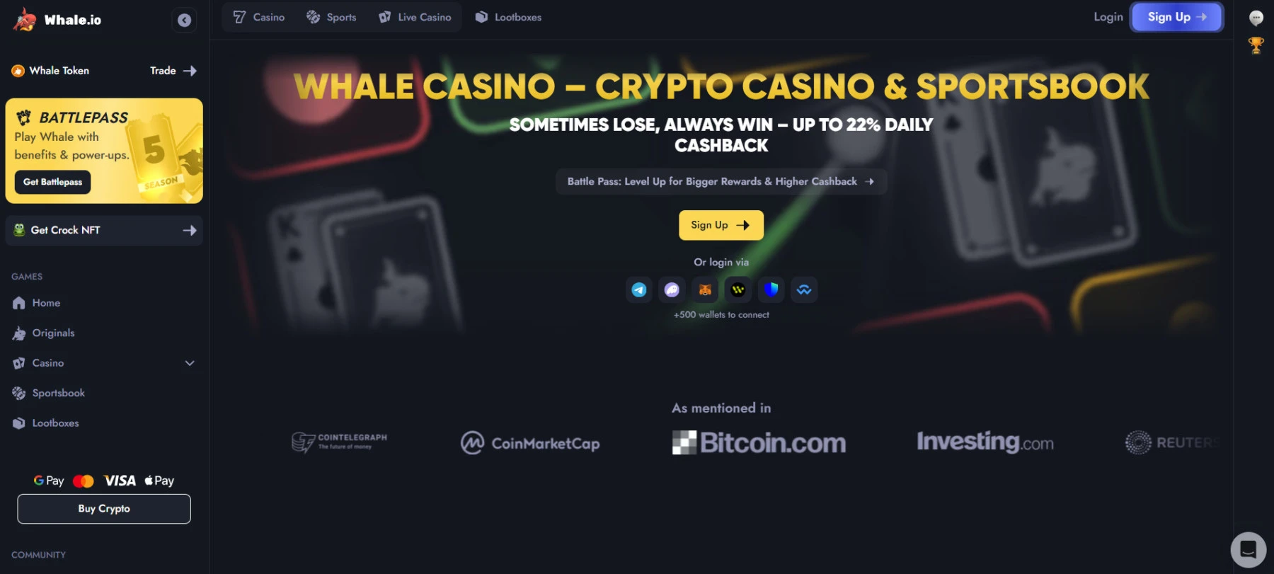 Whale.io kazino Whale.io-kazino