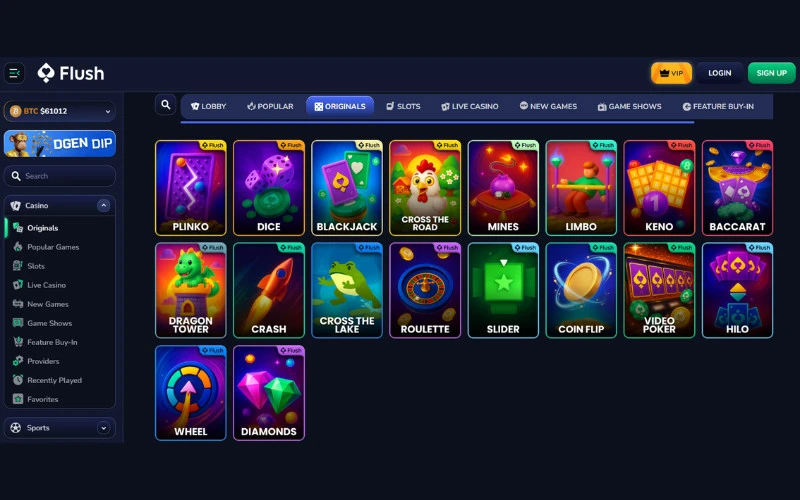 Flush Casino žaidimai flush-casino-žaidimai
