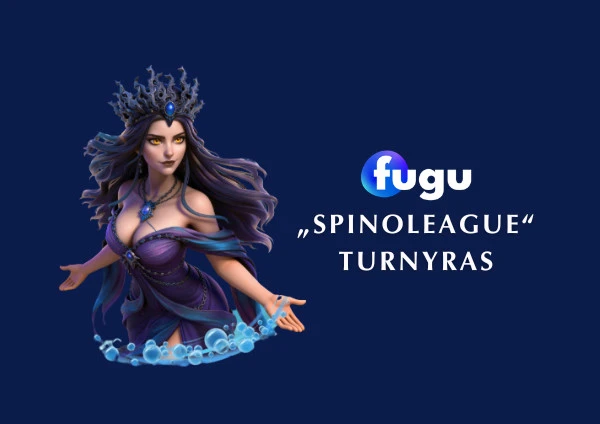 Mega prizai „Fugu“ kazino „Spinoleague“ turnyre