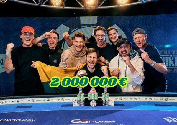 Pokerio sensacija: lietuvis Prahoje laimėjo 2 mln. eurų