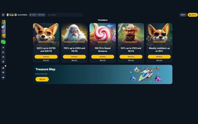„EgoGames“ bonusai egogames-bonusai