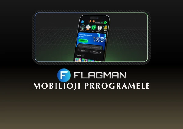 „Flagman“ kazino jūsų mobiliajame telefone!