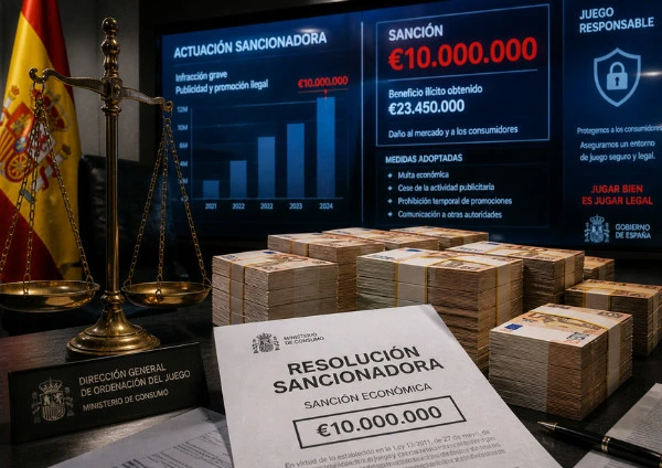 Ispanija skyrė baudą už nelegalių lošimų reklamą socialiniuose tinkluose