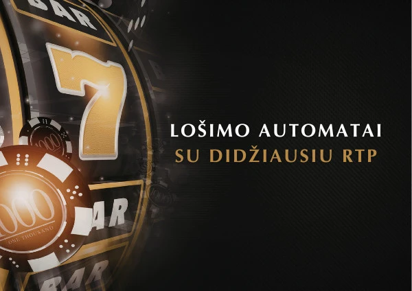 Kazino lošimo automatai su didžiausiu RTP