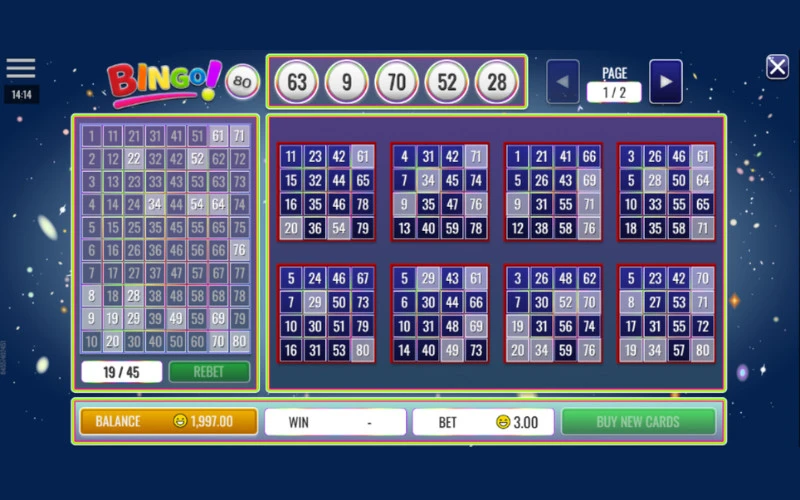 80 kamuoliukų Bingo 80-kamuoliukų-bingo