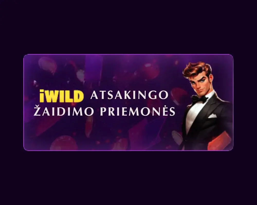 atsakingas žaidimas su „iWild“ kazino