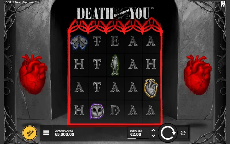 Death Becomes You lošimo automatas death-becomes-you-lošimo-automatas