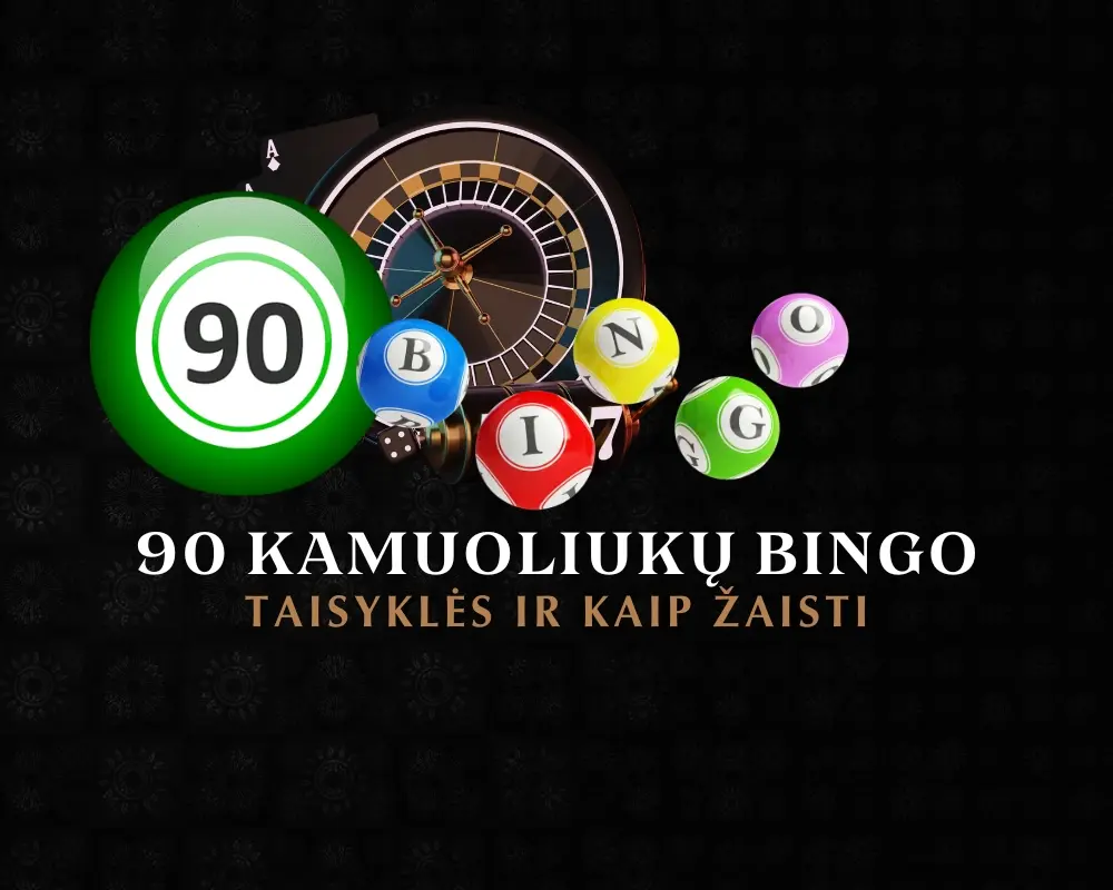 90 kamuoliukų bingo