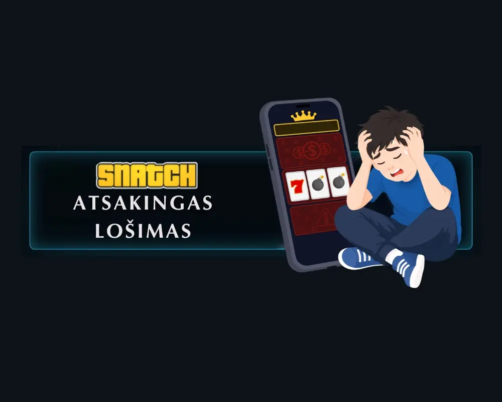 Snatch kazino naudingi atsakingo lošimo įrankiai