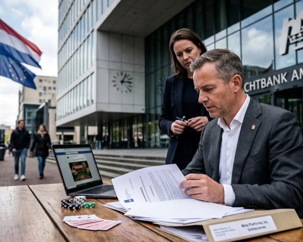 VNLOK padavė „Meta“ į teismą dėl nelegalių lošimų reklamų Nyderlanduose