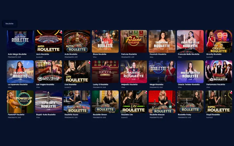 RollCasino ruletė gyvai